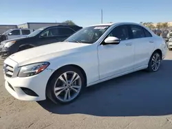 Salvage cars for sale from Copart Orlando, FL: 2019 Mercedes-Benz C300