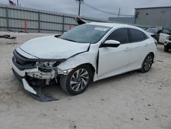 Salvage cars for sale at Jacksonville, FL auction: 2018 Honda Civic LX