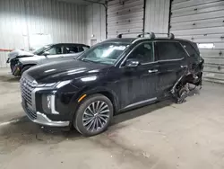 Salvage cars for sale at Franklin, WI auction: 2023 Hyundai Palisade Calligraphy