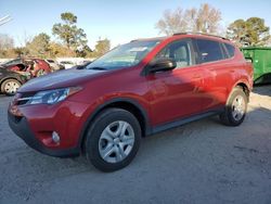 Salvage cars for sale at Hampton, VA auction: 2015 Toyota Rav4 LE