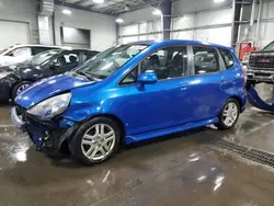 Honda Vehiculos salvage en venta: 2007 Honda FIT S