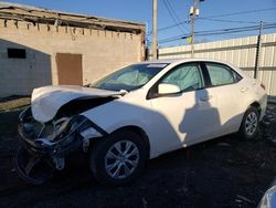 Toyota salvage cars for sale: 2015 Toyota Corolla L