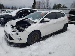 Ford Focus Titanium Vehiculos salvage en venta: 2013 Ford Focus Titanium