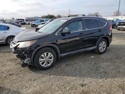 Salvage cars for sale at Sacramento, CA auction: 2014 Honda CR-V EXL