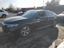 Salvage cars for sale from Copart San Martin, CA: 2018 Honda Accord EXL