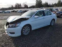 Vehiculos salvage en venta de Copart Graham, WA: 2014 Honda Accord EXL