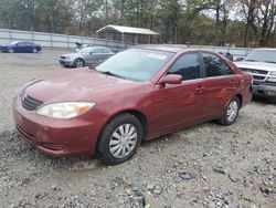 2002 Toyota Camry LE en venta en Austell, GA