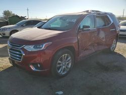 Chevrolet Vehiculos salvage en venta: 2019 Chevrolet Traverse High Country