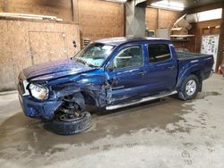 Salvage trucks for sale at Ebensburg, PA auction: 2015 Toyota Tacoma Double Cab