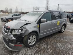 Salvage cars for sale at Montreal Est, QC auction: 2013 Dodge Grand Caravan Crew