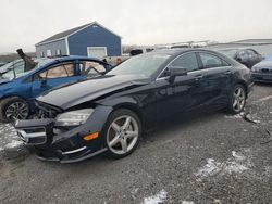 Salvage cars for sale from Copart Assonet, MA: 2014 Mercedes-Benz CLS 550 4matic