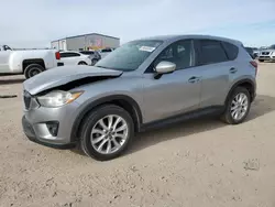 Salvage cars for sale at Amarillo, TX auction: 2014 Mazda CX-5 GT