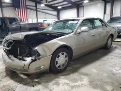 Salvage cars for sale at West Mifflin, PA auction: 2003 Cadillac Deville