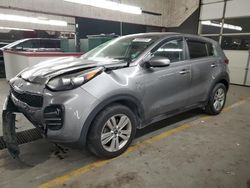 Salvage cars for sale from Copart Cleveland: 2017 KIA Sportage LX