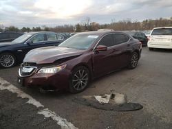 Acura salvage cars for sale: 2015 Acura TLX Tech