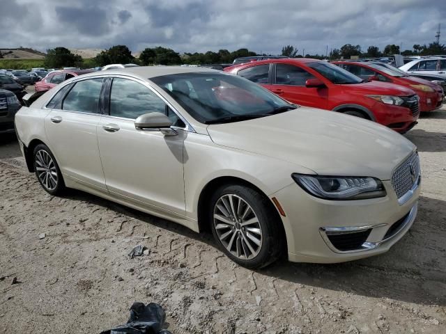 2018 Lincoln MKZ Premiere