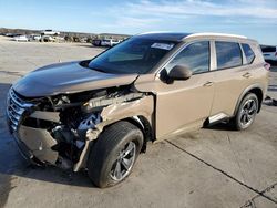 Salvage cars for sale at Grand Prairie, TX auction: 2024 Nissan Rogue SV