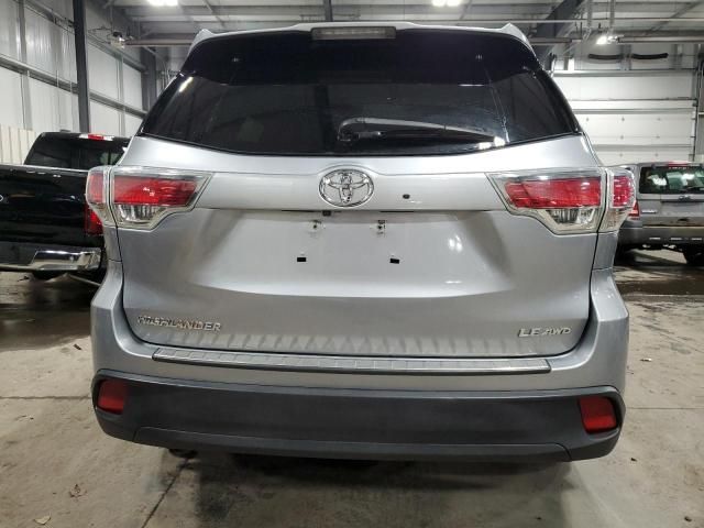 2016 Toyota Highlander LE