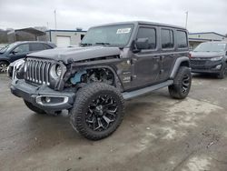 Salvage cars for sale at Lebanon, TN auction: 2020 Jeep Wrangler Unlimited Sahara