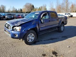 Vehiculos salvage en venta de Copart Portland, OR: 2015 Toyota Tacoma Double Cab Prerunner