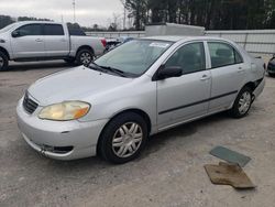 Salvage cars for sale at Dunn, NC auction: 2005 Toyota Corolla CE