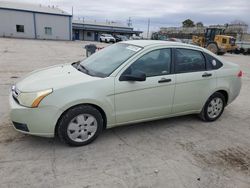 Salvage cars for sale at Tulsa, OK auction: 2010 Ford Focus S