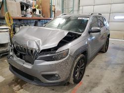 Salvage cars for sale from Copart Columbia, MO: 2019 Jeep Cherokee Latitude Plus