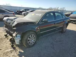 Salvage cars for sale at Kansas City, KS auction: 2003 Volkswagen Passat GLS