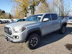 Vehiculos salvage en venta de Copart Portland, OR: 2018 Toyota Tacoma Double Cab