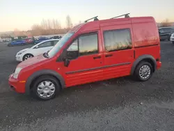 Salvage cars for sale from Copart Arlington, WA: 2010 Ford Transit Connect XLT