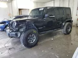 Salvage cars for sale at Madisonville, TN auction: 2014 Jeep Wrangler Unlimited Sahara