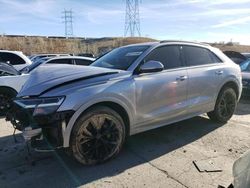 Salvage Cars with No Bids Yet For Sale at auction: 2020 Audi Q8 Premium