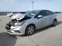 2016 Chevrolet Cruze LS en venta en Wilmer, TX