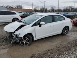 Salvage cars for sale from Copart Columbus, OH: 2015 Honda Civic SE