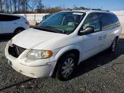 Chrysler salvage cars for sale: 2005 Chrysler Town & Country Touring