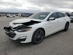 Chevrolet salvage cars for sale: 2021 Chevrolet Malibu LT