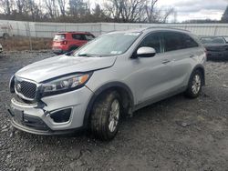 Salvage cars for sale at Albany, NY auction: 2016 KIA Sorento LX