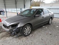 Honda Accord salvage cars for sale: 2007 Honda Accord EX