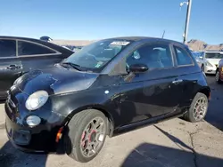 Salvage cars for sale at North Las Vegas, NV auction: 2012 Fiat 500 Sport