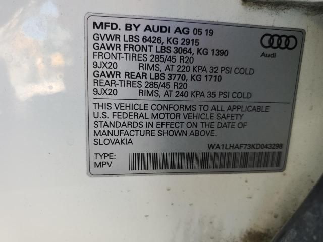 2019 Audi Q7 Premium Plus