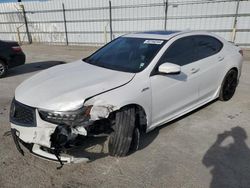 Salvage cars for sale from Copart Sun Valley, CA: 2020 Acura TLX Technology