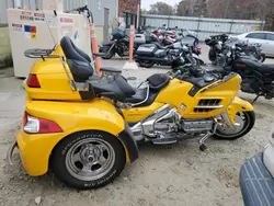 Honda salvage cars for sale: 2003 Honda GL1800