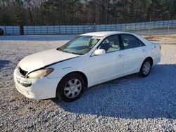 Salvage cars for sale at Gainesville, GA auction: 2005 Toyota Camry LE