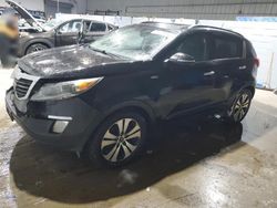 Salvage cars for sale at Candia, NH auction: 2011 KIA Sportage EX