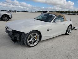 Salvage cars for sale at Arcadia, FL auction: 2006 BMW Z4 3.0SI