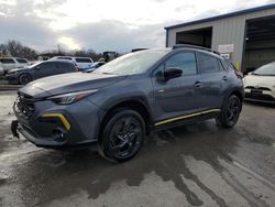 Subaru salvage cars for sale: 2024 Subaru Crosstrek Sport