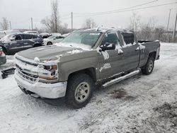 Chevrolet salvage cars for sale: 2017 Chevrolet Silverado K1500