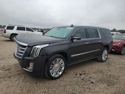 2016 Cadillac Escalade ESV Platinum en venta en Houston, TX