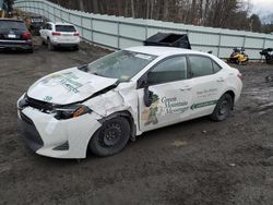 2017 Toyota Corolla L en venta en Center Rutland, VT