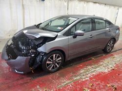 Salvage cars for sale from Copart Angola, NY: 2021 Nissan Versa SV